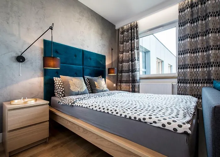 Apartman Targi Z Garazem I Silownia